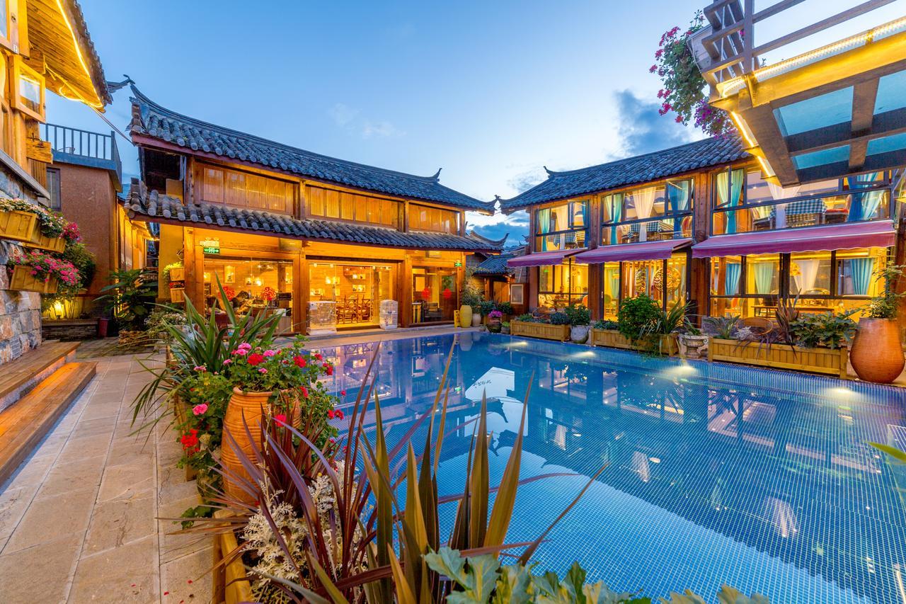 Lijiang Shuhe Yuefeng Resort Hotel Bagian luar foto
